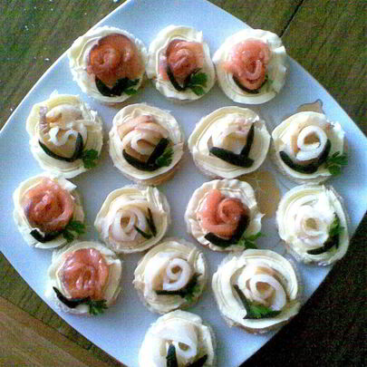 Бутерброды с рыбой