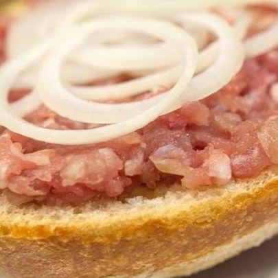 Горячие бутерброды с фаршем