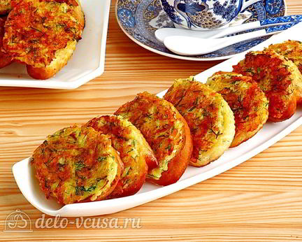 Горячие бутерброды с картофелем