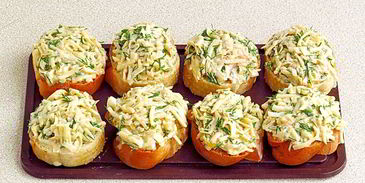 горячие бутерброды с картофелем