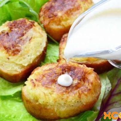 Горячие бутерброды с картошкой