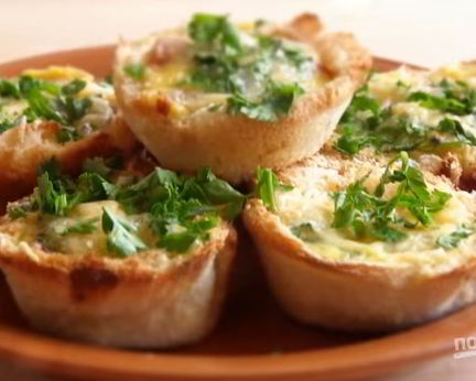 Горячие бутерброды в духовке