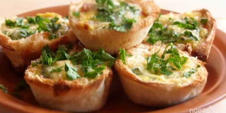 Рецепт горячих бутербродов в духовке