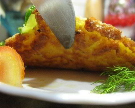 Горячий бутерброд для завтрака