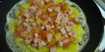 горячий бутерброд для завтрака