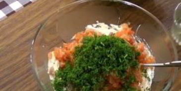 торт бутербродный с рыбой