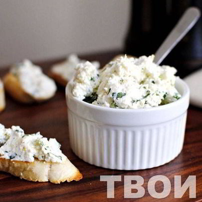 Творожная паста для бутербродов