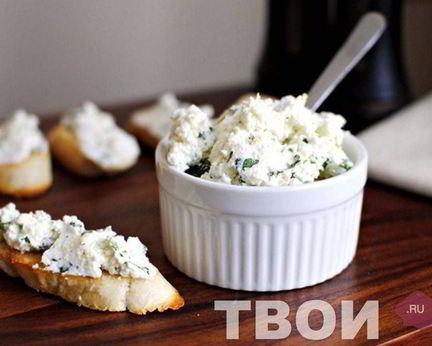 Творожная паста для бутербродов