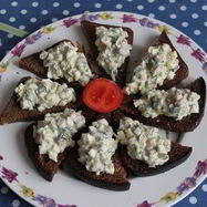 Рецепт Закусочных бутербродов с сельдью