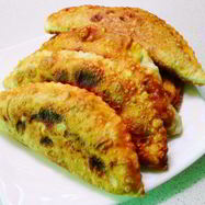 Рецепт Чебуреков из заварного теста с добавлением водки