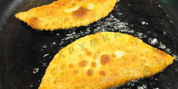 чебуреки из заварного теста с добавлением водки