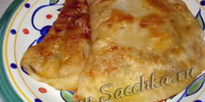 Рецепт чебуреков на дрожжах