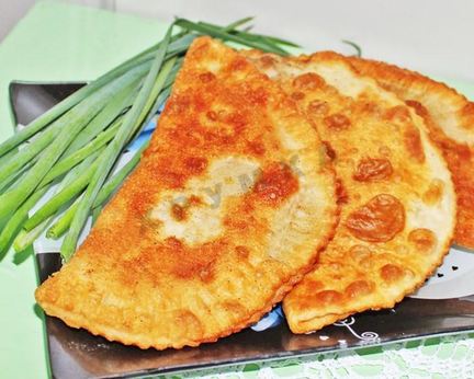 Чебуреки на кефире