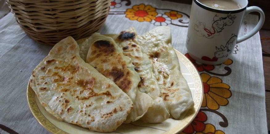 Рецепт чебуреков с творогом и зеленью