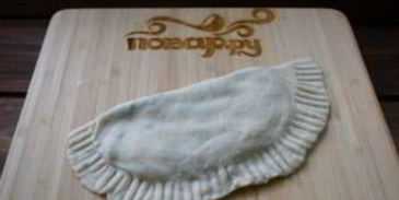 чебуреки с творогом и зеленью