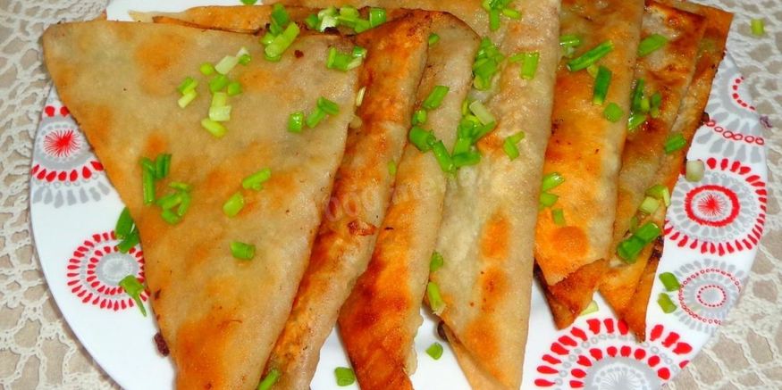 Рецепт ленивых чебуреков из лаваша