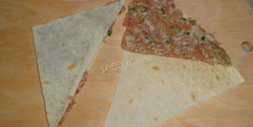 ленивые чебуреки из лаваша