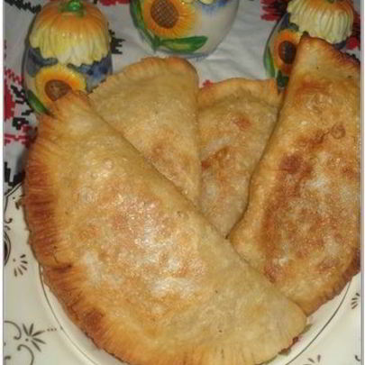 Постные чебуреки с капустой