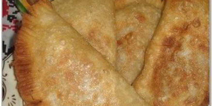 Рецепт постных чебуреков с капустой