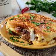 Рецепт Чизбургера во французском тосте