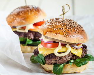 Домашний чизбургер