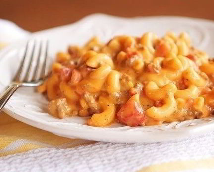 Макароны Чизбургер