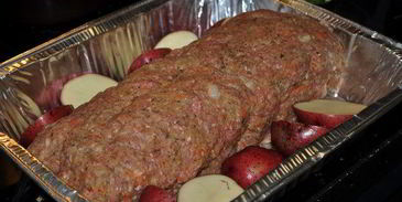 мясной хлеб-чизбургер