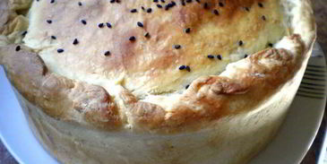 мясной пирог чизбургер