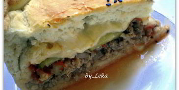 мясной пирог чизбургер