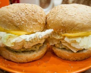 Паровые котлеты из индейки чизбургеры