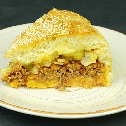 Пирог-чизбургер