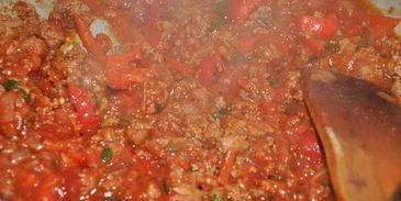 запеченная паста чизбургер