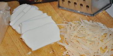 запеченная паста чизбургер