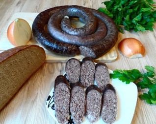 Домашняя ливерная колбаса