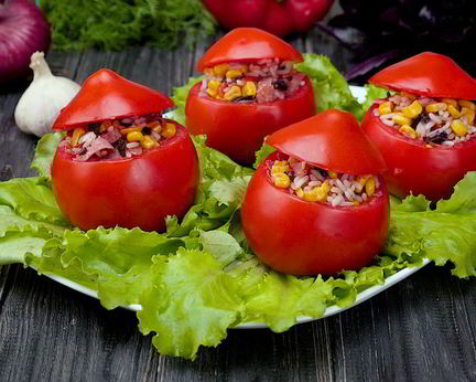 Фаршированные помидоры