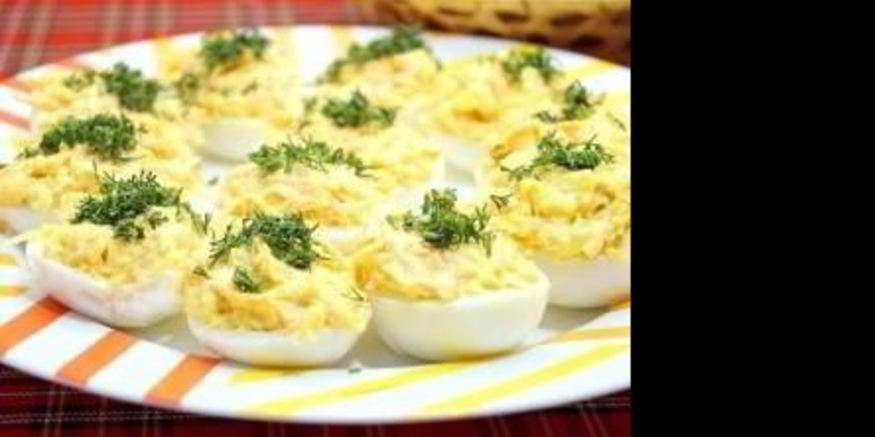 Рецепт фаршированного яйца