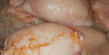 фаршированный кальмар с рисом и яйцом