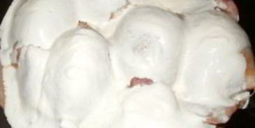 фаршированный кальмар с рисом и яйцом