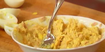 фаршированные яйца мимоза