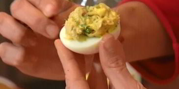 фаршированные яйца мимоза