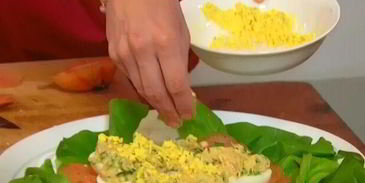 фаршированные яйца мимоза