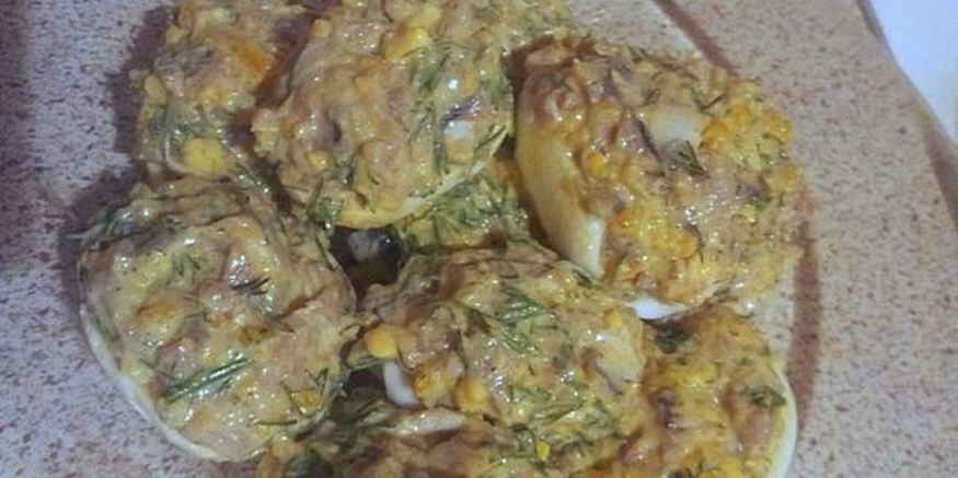 Рецепт фаршированных яиц с килькой