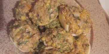 фаршированные яйца с килькой