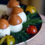 Рецепт Яиц, фаршированных печенью трески