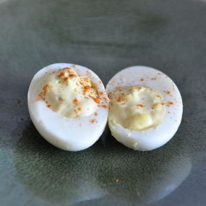 Яйца куриные фаршированные