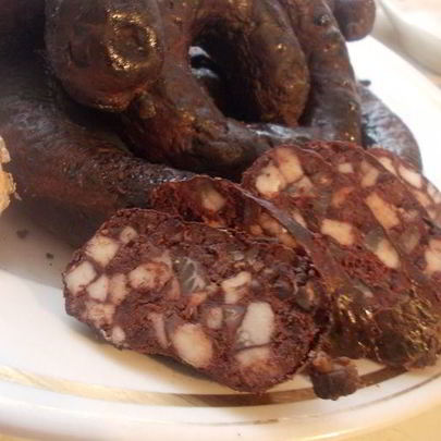 Гречнево-кровяная колбаса