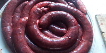 гречнево-кровяная колбаса