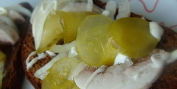 бутеры — гренки по крестьянски