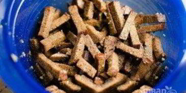 чесночные гренки в духовке к пиву