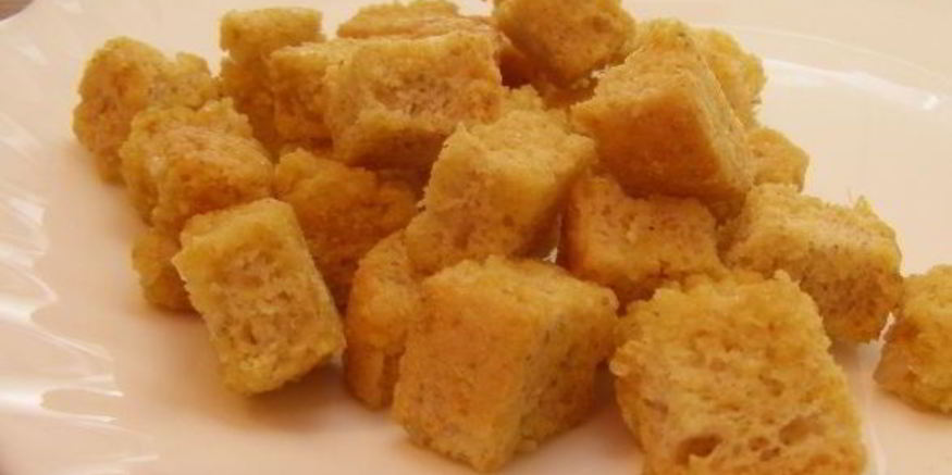 Рецепт гренков для цезаря